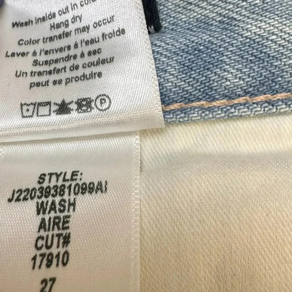 New Veronica Beard Jeans  Blake Crop Classic Straight High Rise Jeans Women's 27 - Picture 11 of 11